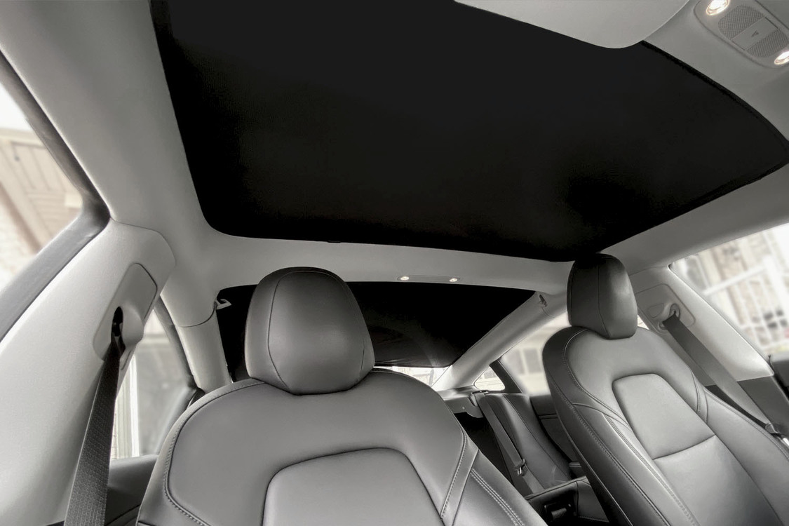 Tesla panoramic online roof model 3